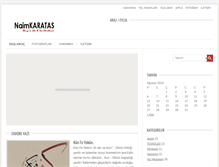 Tablet Screenshot of naimkaratas.com